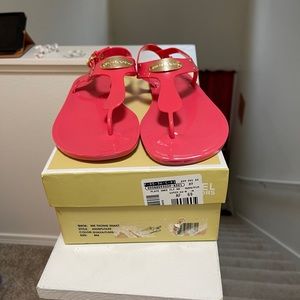 Michael kors jelly sandal’s!
